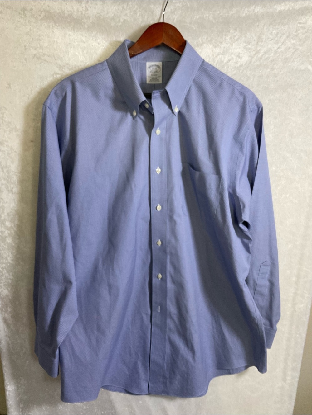 Brooks Brothers Light Blue Button-Down Dress Shirt